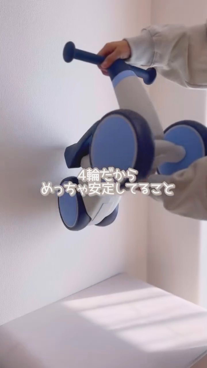 4輪で自立するbabrinの本体