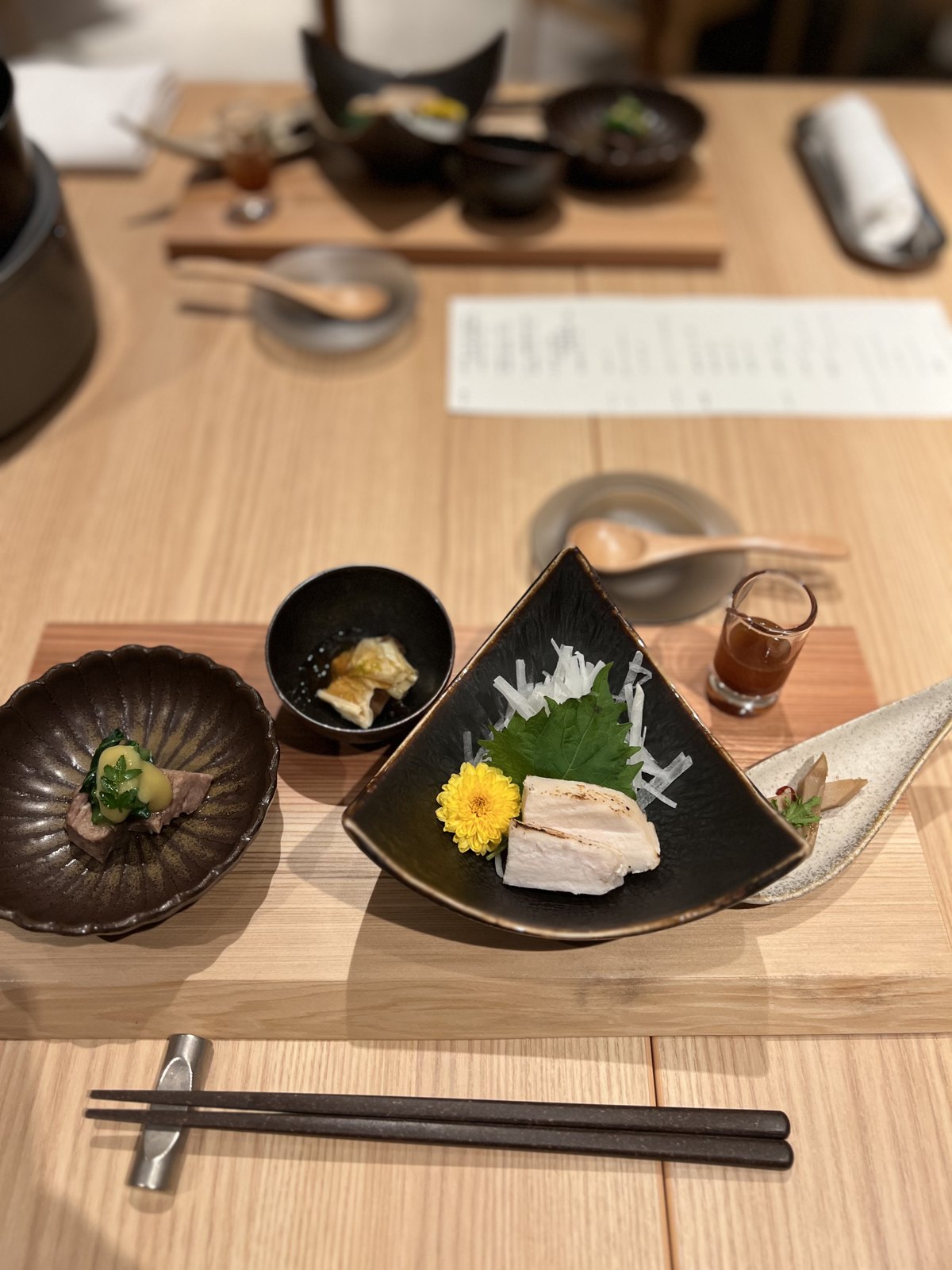 夕食の前菜