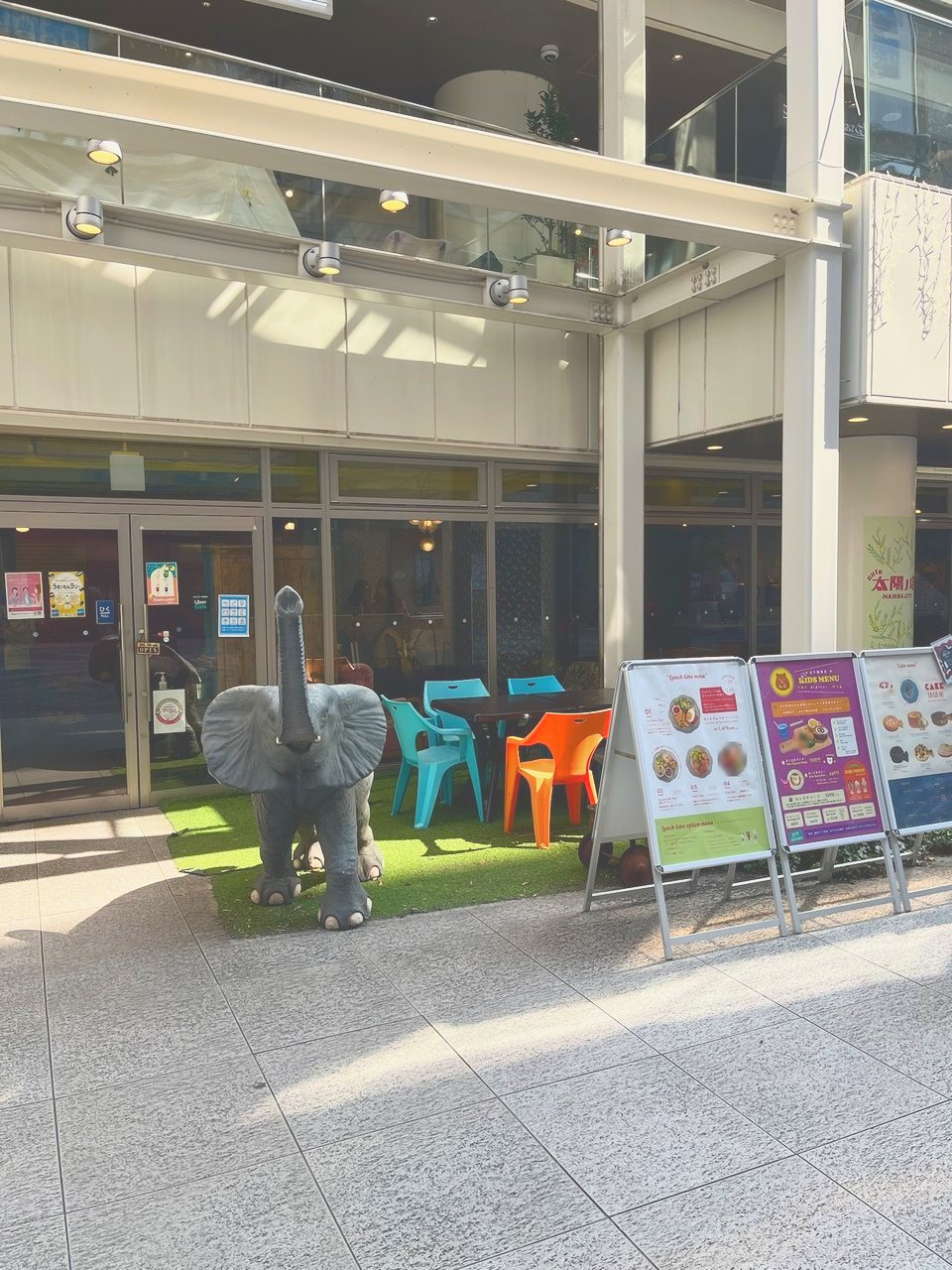 cafe太陽ノ塔 NAMBA CITYは子連れランチにどう?座敷を予約して、ママ友と1歳の息子とランチ