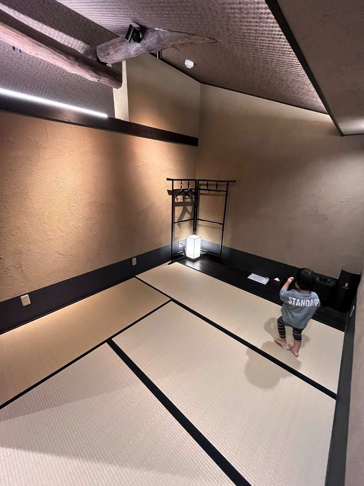 何も置かれていない広い畳の部屋