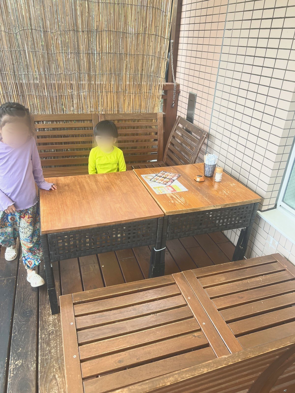 テラス席