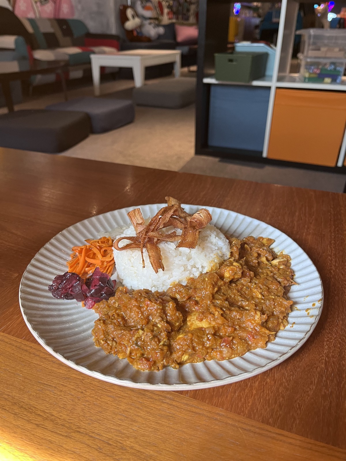 カレーのプレート