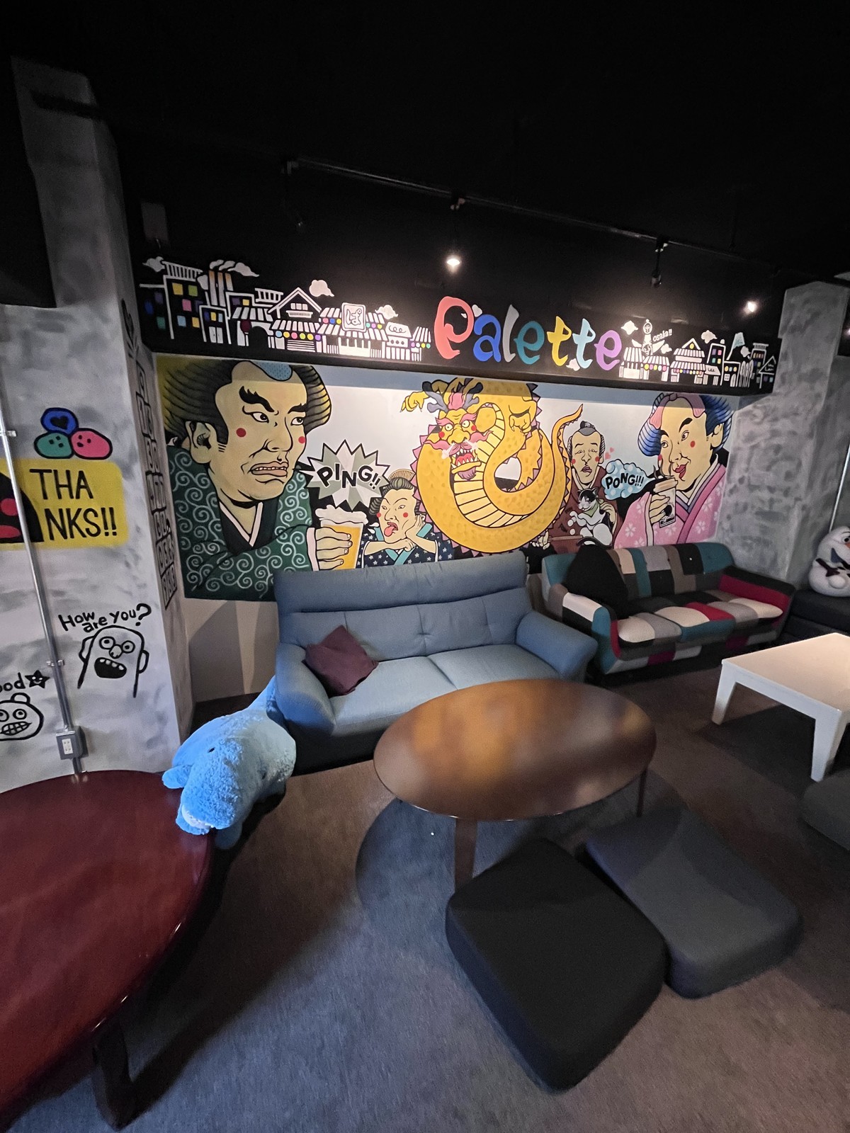 卓球cafe&bar Palette(心斎橋)は子連れで行ける?おもちゃ完備・授乳室ありのカフェ