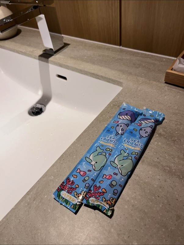 子ども用の歯ブラシ